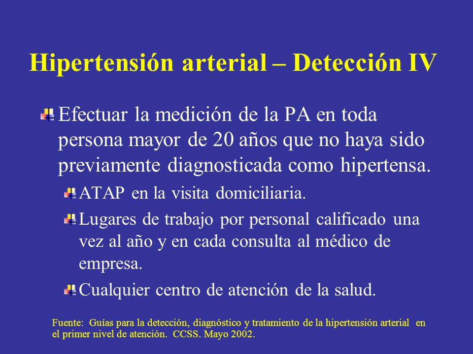 Hipertensión de segundo grado
